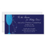 Christmas Cocktail Champagne Party Invitation Customized Photo Card