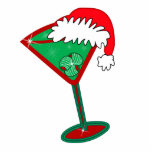 Christmas Cocktail Ornament photo sculptures