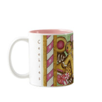 Christmas Cookies Gingerbread Man Coffee Mug