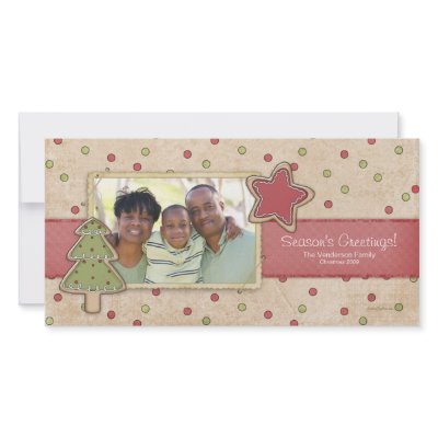 Christmas Cookies Photo Cards by KrispysKingdom