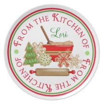 Christmas Cookies Plate