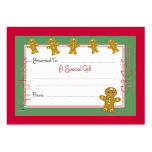 Christmas Coupon Cards business cards