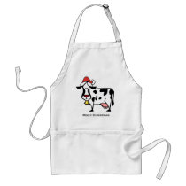 Christmas Cow Aprons