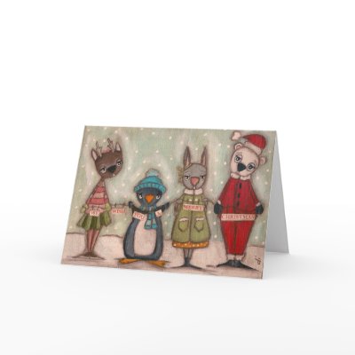 Christmas Critters - Christmas CArd by DudaDaze