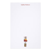 Christmas Critters · Mouse Personalized Stationery