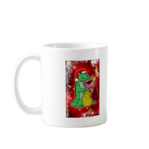 Christmas Crocodile Coffee Mugs