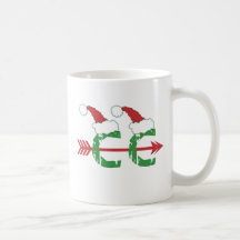 Christmas Cross Country Running Mugs