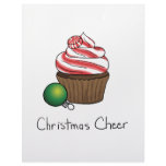 Christmas Cupcake Customized Letterhead