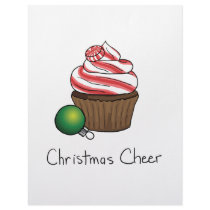 Christmas Cupcake Customized Letterhead