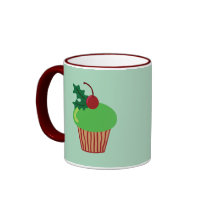 Christmas Cupcake Coffee Mug