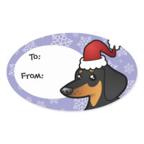Christmas Dachshund (smooth coat)