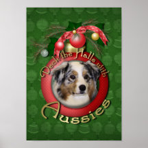 Christmas - Deck the Halls - Aussies Posters
