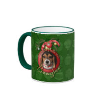 Christmas - Deck the Halls - Beagles Coffee Mug