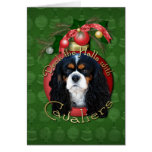 Christmas - Deck the Halls - Cavaliers Greeting Cards