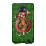 Christmas - Deck the Halls - Collie - Natalie Samsung Galaxy S2 Covers