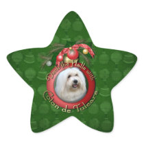 Christmas - Deck the Halls - Coton de Tulear