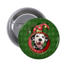 Christmas - Deck the Halls - Dalmatians Pin