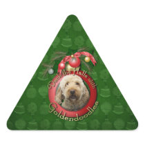 Christmas - Deck the Halls - Goldendoodles