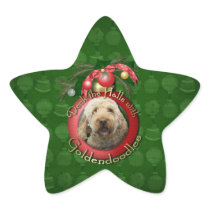 Christmas - Deck the Halls - Goldendoodles