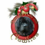 Christmas - Deck the Halls - Newfie Cut Outs