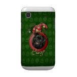Christmas - Deck the Halls - Pugs - Ruffy Samsung Galaxy Cases