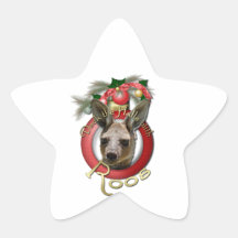 Christmas - Deck the Halls - Roos Star Sticker