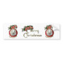Christmas - Deck the Halls - Salukis Bumper Sticker