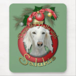 Christmas - Deck the Halls - Salukis Mousepad