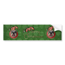 Christmas - Deck the Halls - Schnauzers