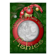 Christmas - Deck the Halls With Fishies Cards