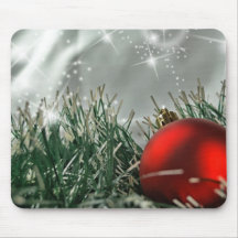 Christmas decorations mouse pad