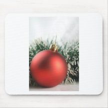 Christmas decorations mouse pad