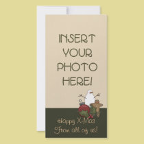Christmas Decorations photo cards