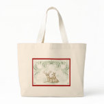 Christmas Deer Tote Bags