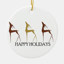 Christmas Deer Christmas Ornament