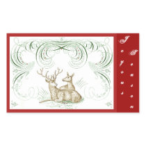 Christmas Deer Stickers