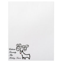 CHRISTMAS DESIGNS PERSONALIZED LETTERHEAD