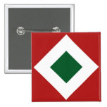 Christmas Diamond Pattern Button