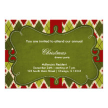 Christmas Diamonds Custom Announcement