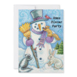 Christmas Dinner Party 2 Invitation