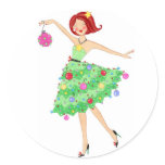 Christmas Diva Sticker