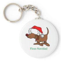 Christmas Dog Key Chain