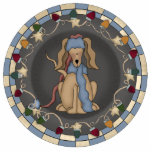 Christmas Dog Ornament Acrylic Cut Outs