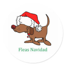 Christmas Dog Stickers