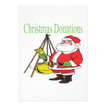 Christmas Donations Invitation