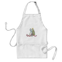 Christmas Dragon Apron