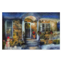 Christmas - Dressed up for the holidays Personalized Stationery