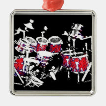 Christmas Drums Christmas Tree Ornament
