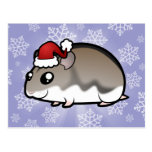 Christmas Dwarf Hamster Postcards