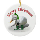 Christmas Elf Duck - Santa's Helper Ornaments